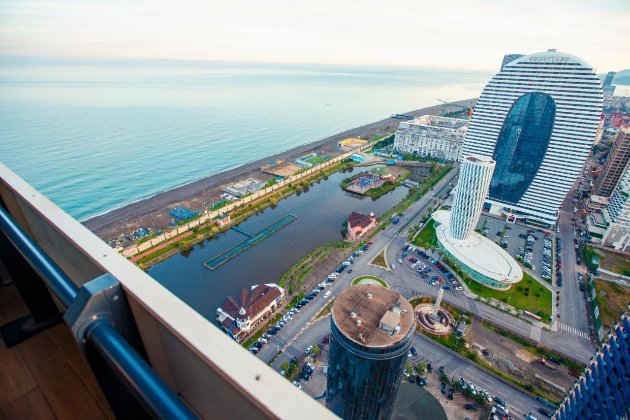 Panorama Orbi City Center Suite Sea View 바투미 외부 사진